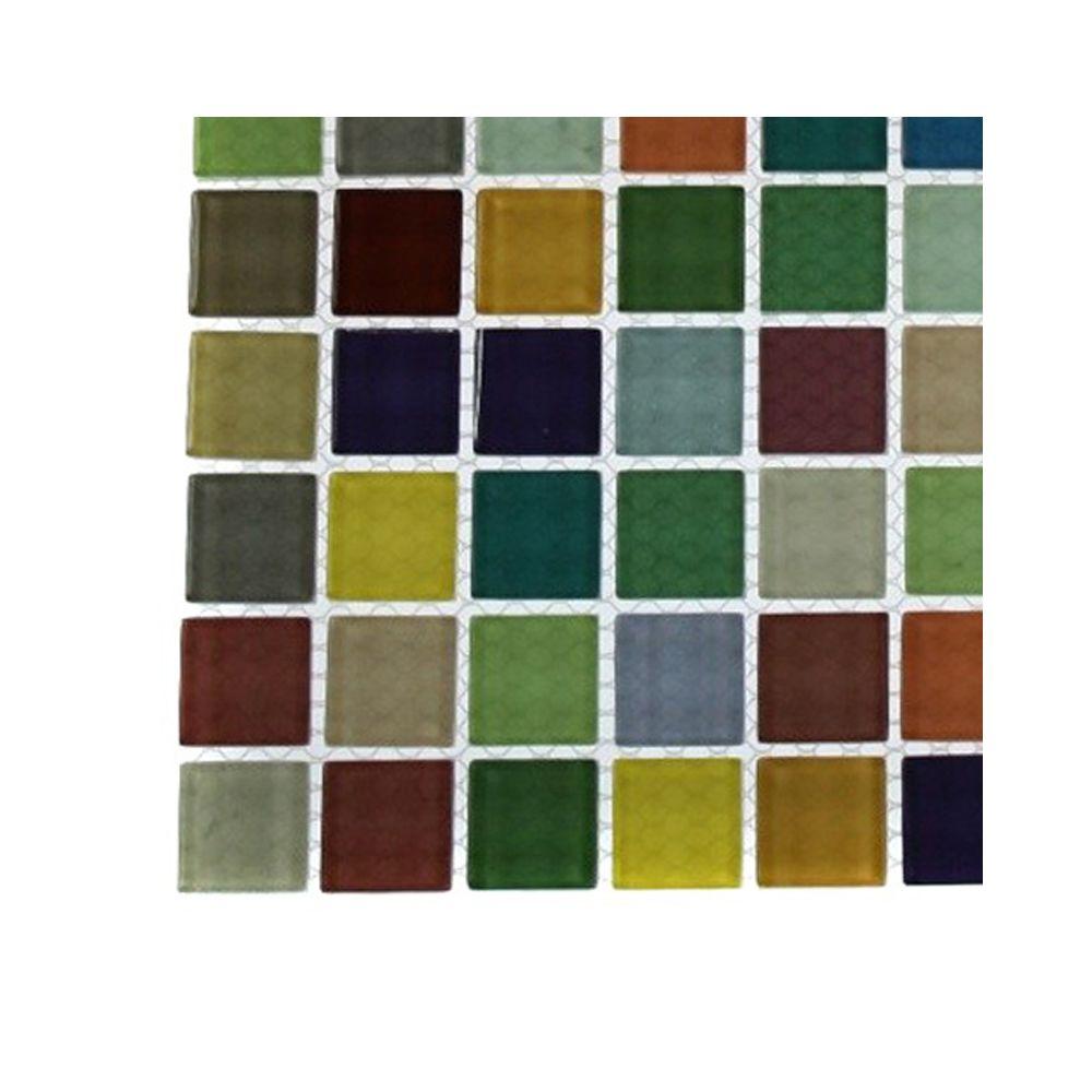 Ivy Hill Tile Fruit Splash Glass Tile 3 in. x 6 in. x 8 mm Tile SampleR1A6 GLASS TILES The