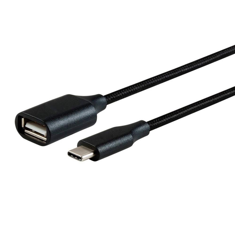 Cable Length: Other Cables USB 2.0 A Type Female to USB A Female Extension Coupler Adapter Black
