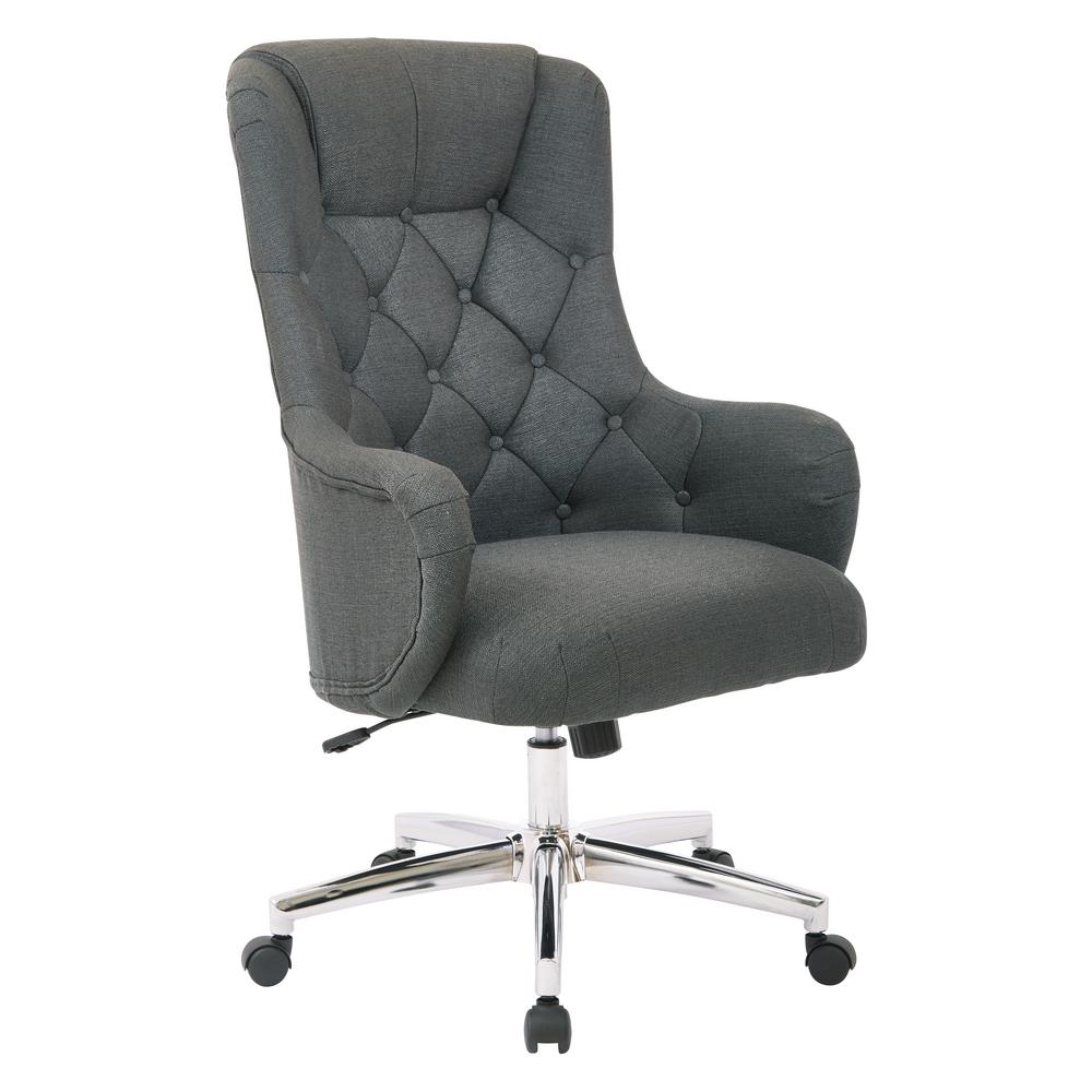 Ariel Azure Desk Chair