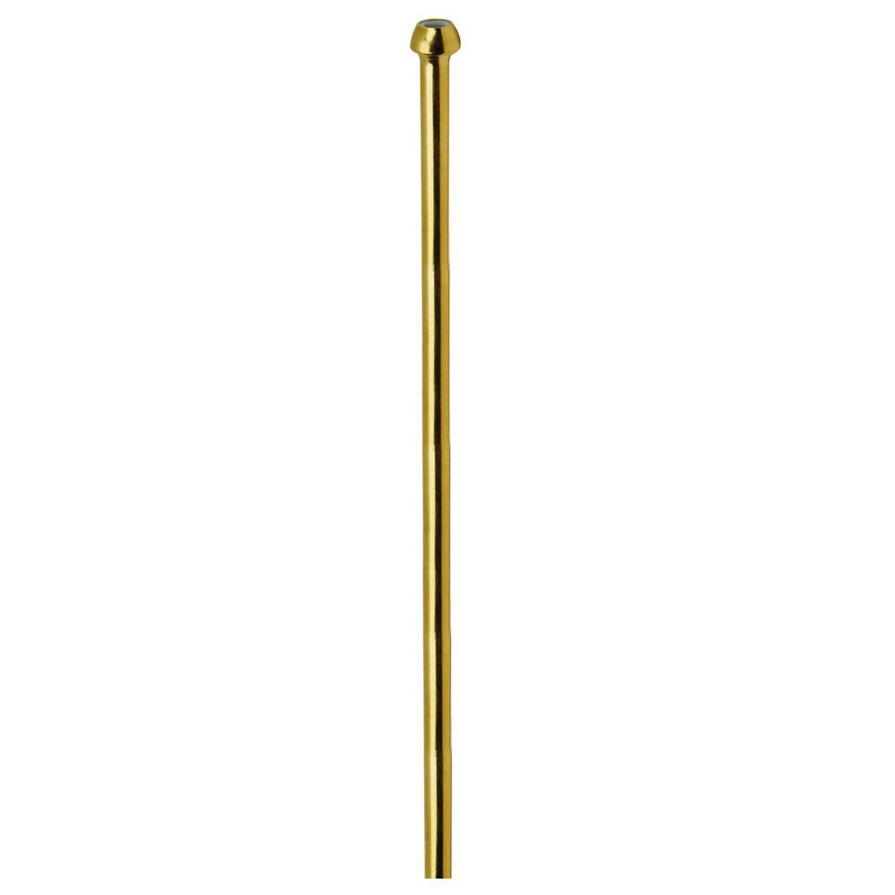 BrassCraft 3/8 in. O.D. x 20 in. Copper Toilet Riser in Polished Brass