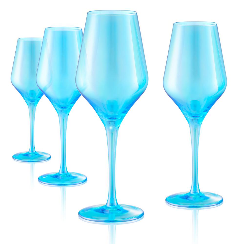 turquoise drinking glasses