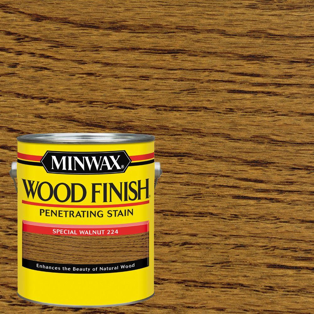 Minwax 1 gal. Wood Finish Special Walnut Wood Finish Interior Stain (2