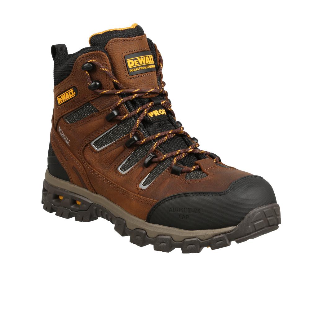 DEWALT Men's Argon Waterproof 6'' Work Boots - Alloy Toe - Bison Size ...