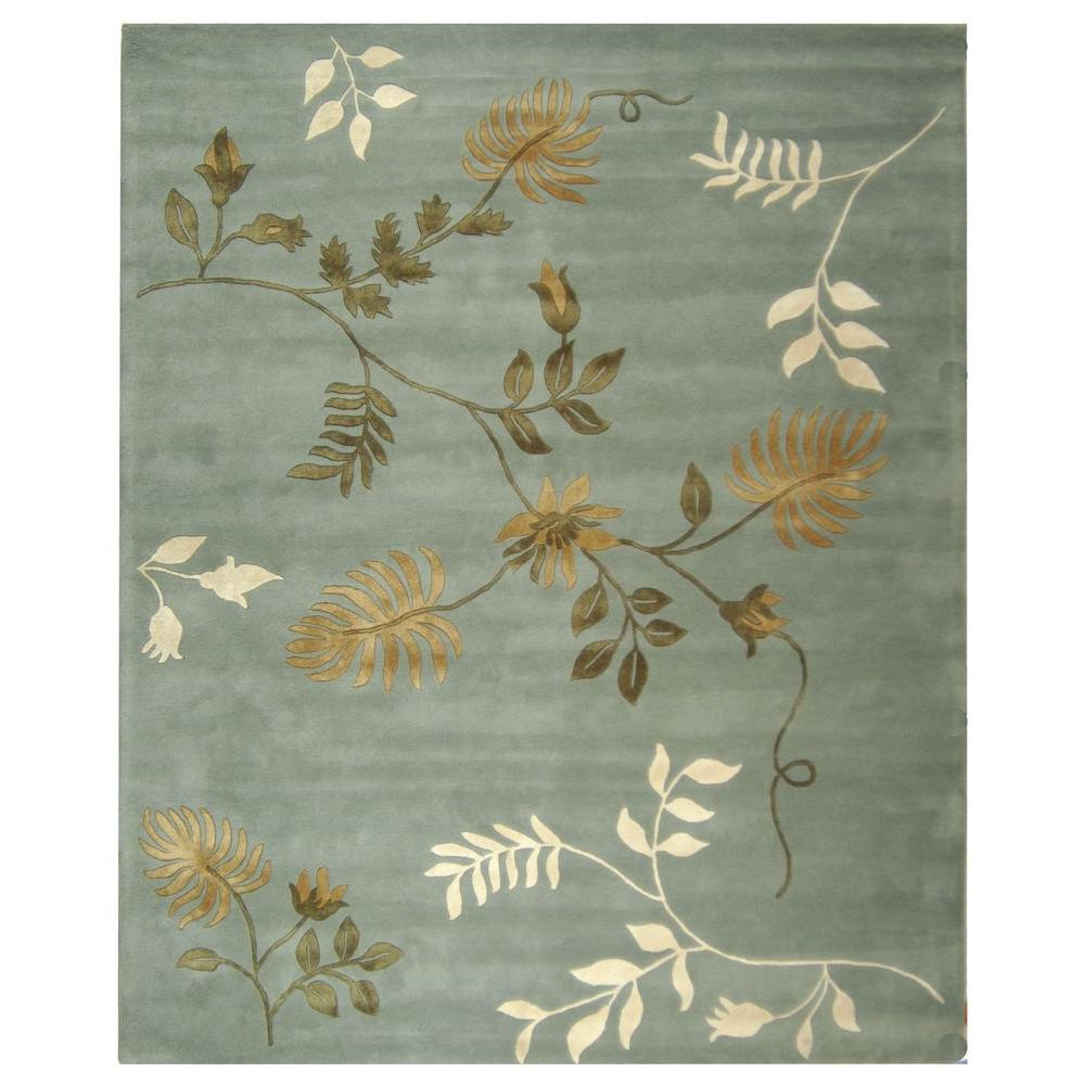 Safavieh Soho Light Blue 10 Ft X 14 Area Rug Soh313a The Safavieh Soho Light Blue 10 Ft X 14 Area Rug