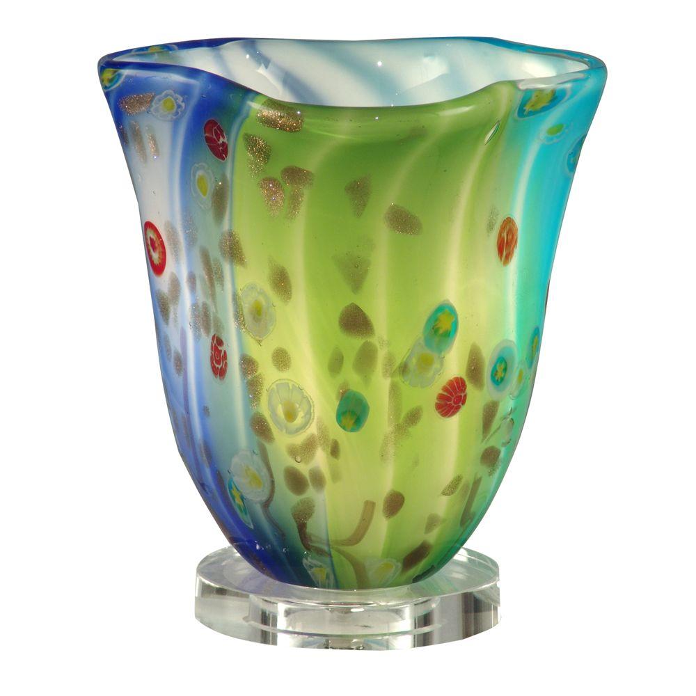 Dale Tiffany 8.5 in. Morgan Favrile Clear Accent Lamp