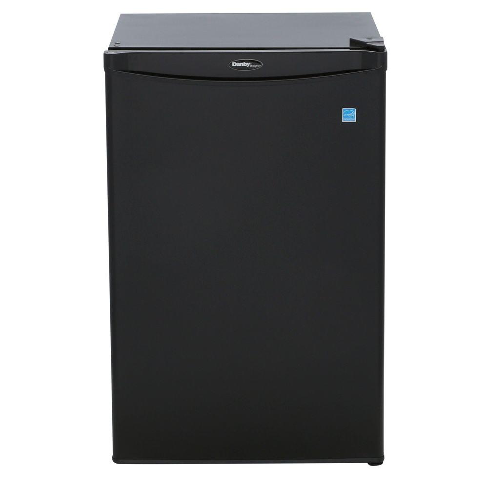 Mini Fridges Liances The Home Depot 4 Cu Ft Mini Refrigerator In Black
