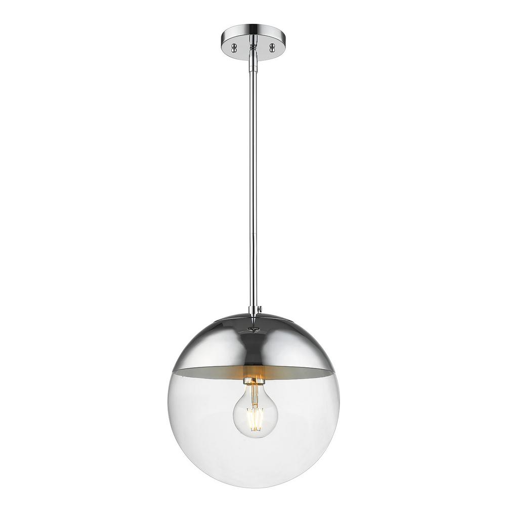 clear glass ceiling pendant