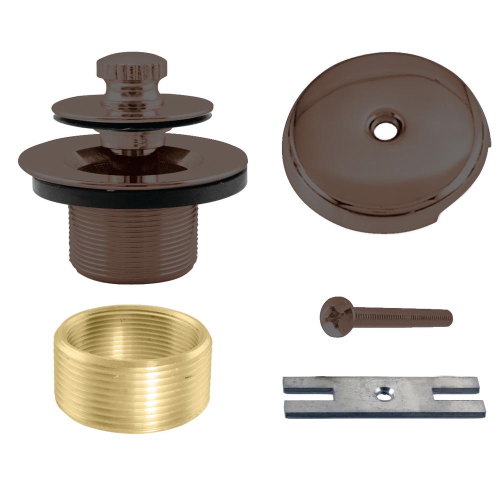 Tub Overflow Plate/Washer Oil Rubbed Bronze The Home Depot