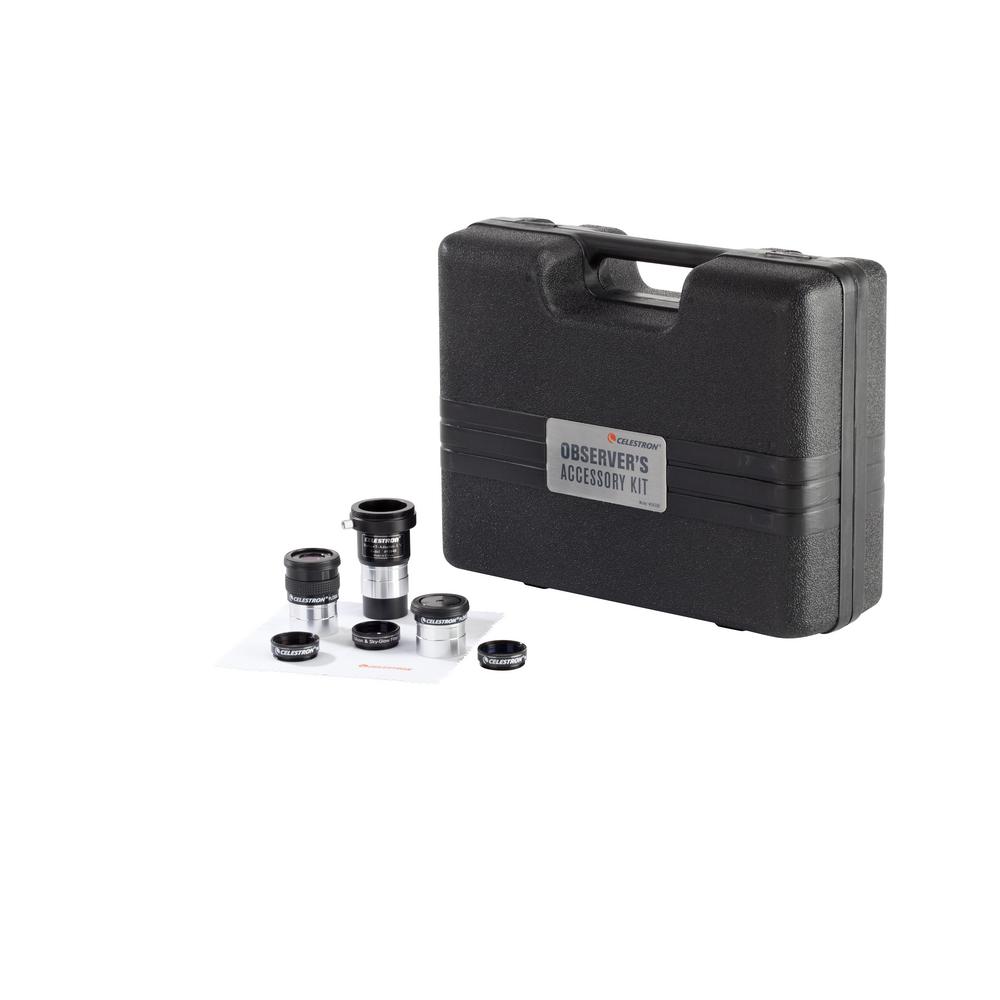 Celestron Telescope Observer's Accessory Kit (8Piece)94308 The Home