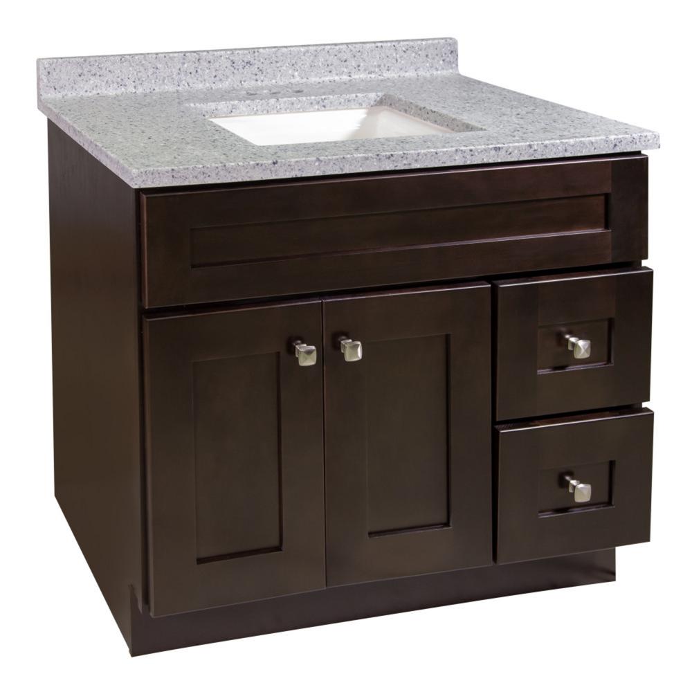 Design House Brookings RTA Shaker 37 in. x 22 in. Bath Vanity in