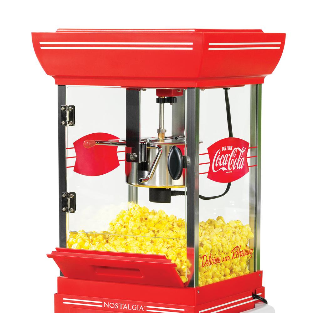 Coca-Cola Coke Popcorn Maker Machine =Cart Old Fashioned Vintage Retro ...