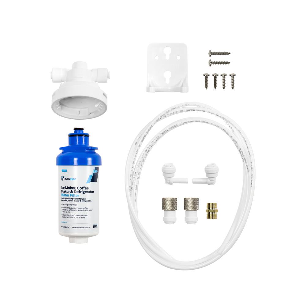 Apollo 1 2 In Chrome Plated Brass Pex A Barb X 1 4 In Compression Quarter Turn Icemaker Tee Valve Epximt1214 The Home Depot