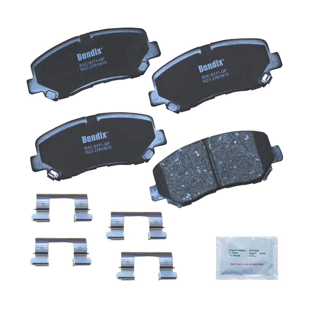 Bendix Bendix Premium Copper Free Ceramic BPR Disc Brake Pad - Front ...