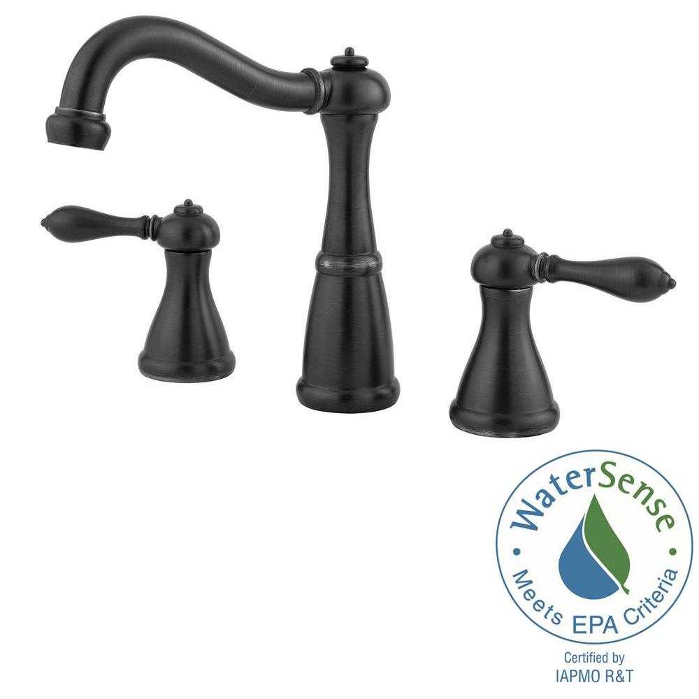 Pfister Marielle 8 In Widespread 2 Handle Bathroom Faucet In
