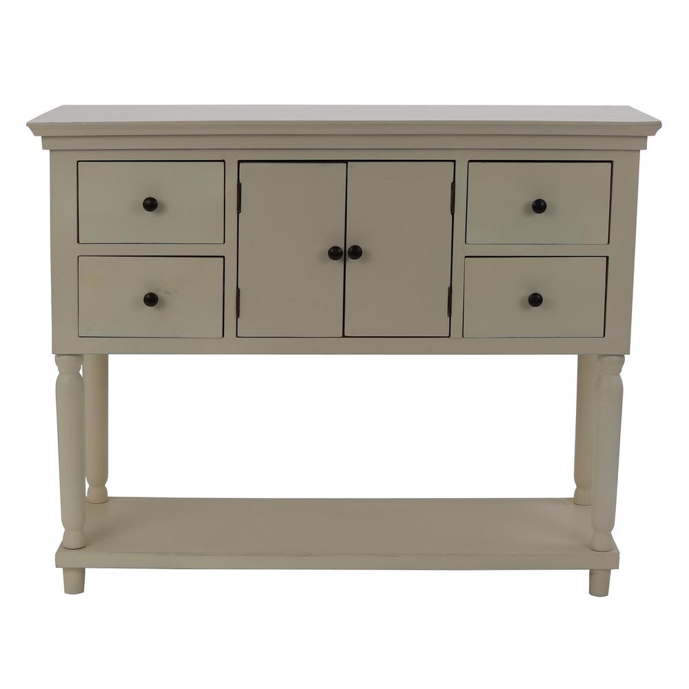 decor therapy taylor 4 drawer console tabl