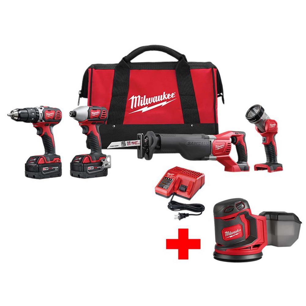 Sander - Cordless - Power Tool Combo Kits - Power Tools - The Home Depot