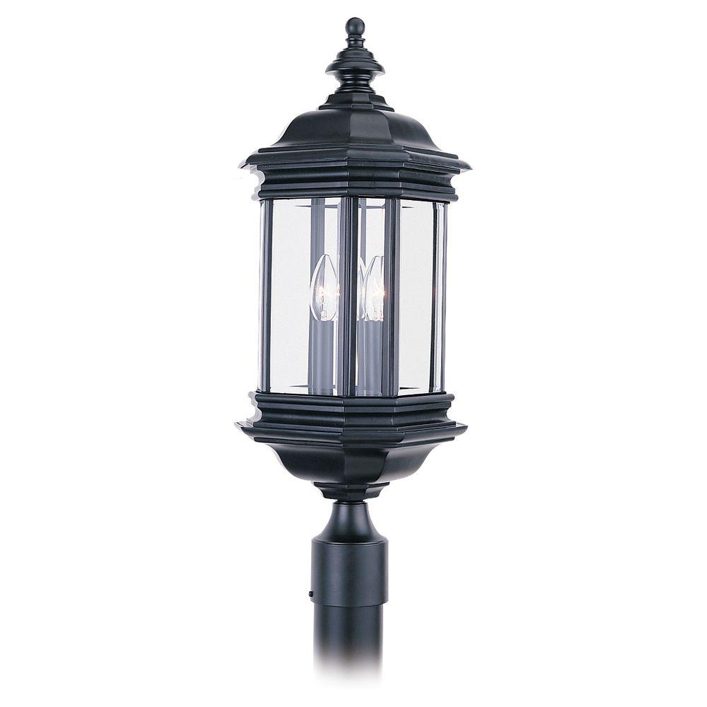 Sea Gull Lighting Hill Gate 3 Light Outdoor Black Post Top 8238 12 Sea Gull Lighting Hill Gate 3 Light Outdoor Black Post Top