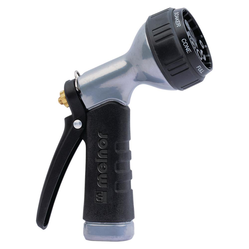 Melnor Mid-Size Metal Multi-Pattern Nozzle by Melnor