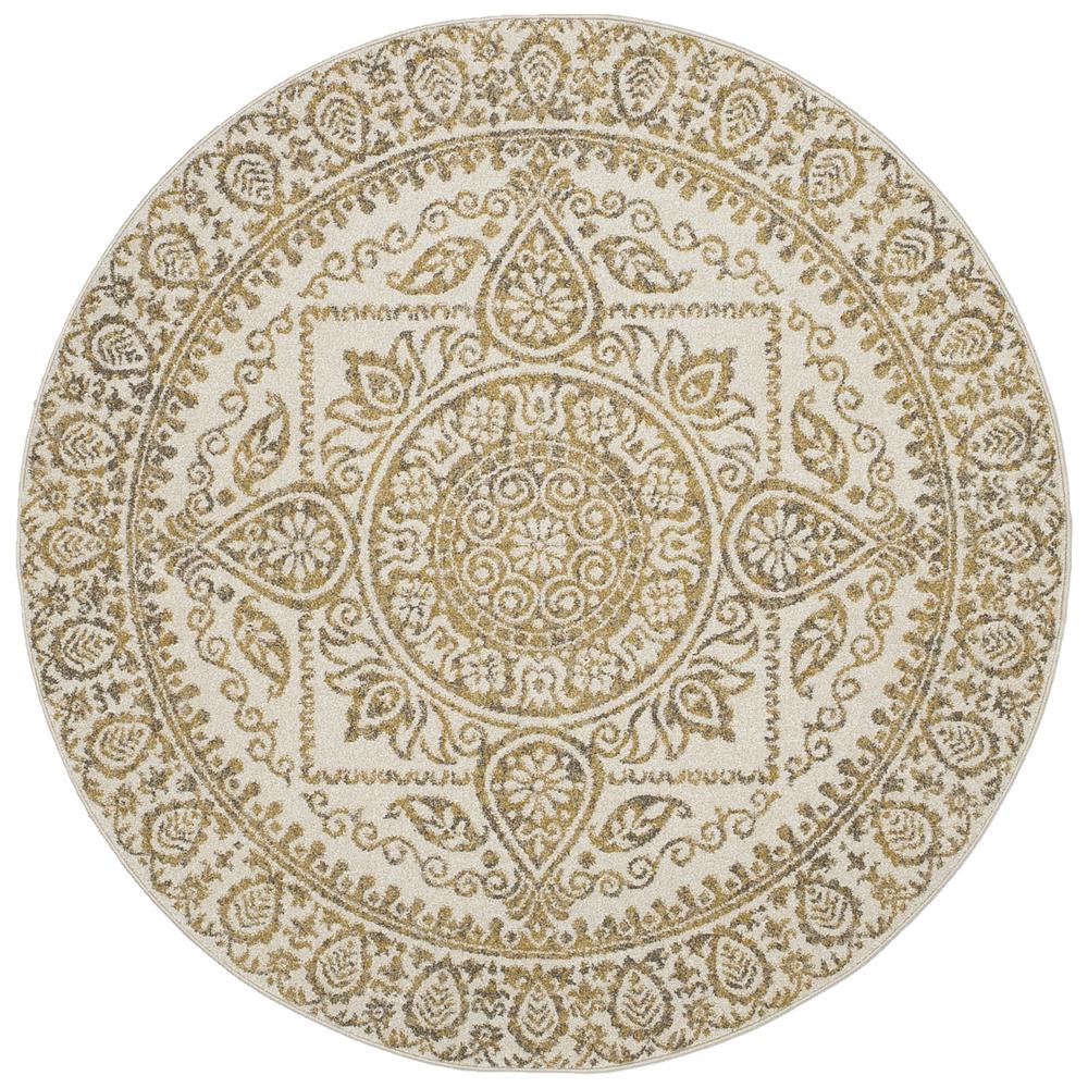 Round Yellow Area Rugs The Home Depot New Casa Aubosson Yellow 5 Ft X Round Area Rug