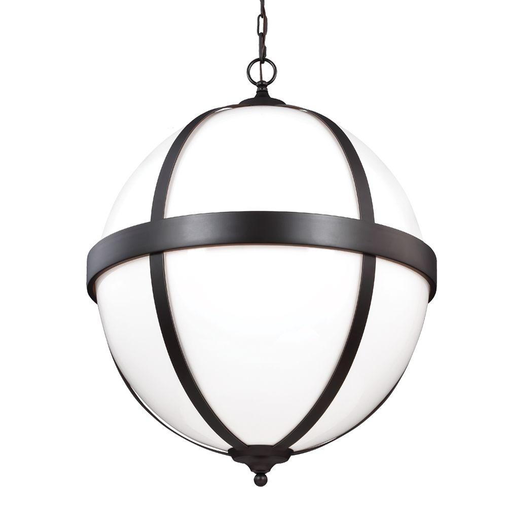 Feiss Amato 4 Light Oil Rubbed Bronze Pendant F3055 4orb The Home Feiss Amato 4 Light Oil Rubbed Bronze Pendant