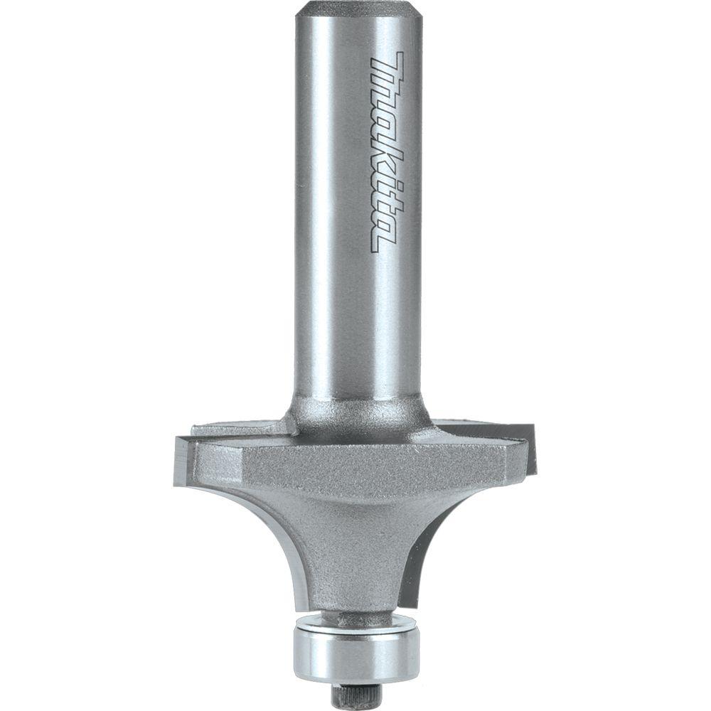 UPC 088381928717 product image for Makita Router Bits 1 in. Carbide-Tipped Corner Round Router Bit with 1/2 in. Sha | upcitemdb.com