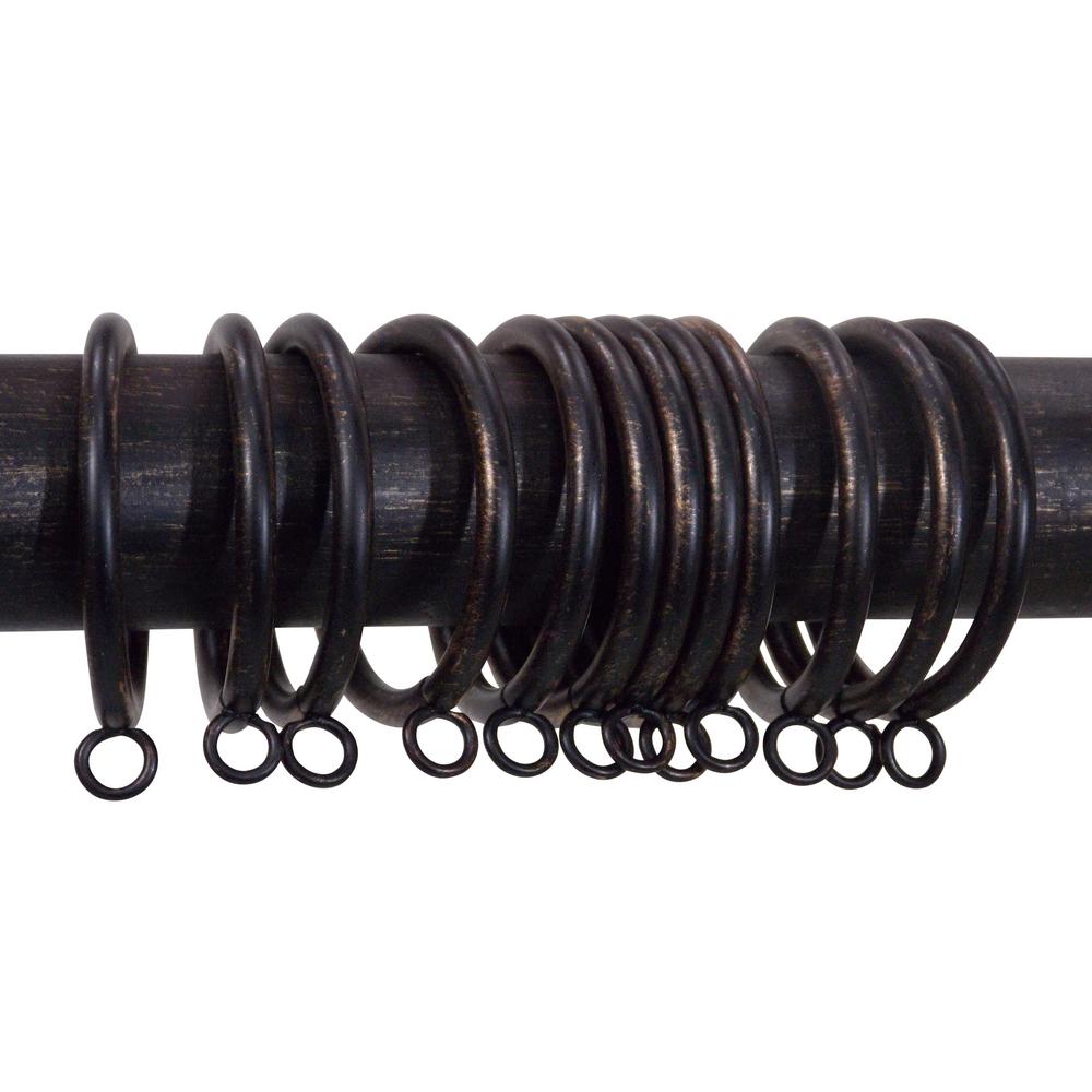 Antique Bronze Curtain Rings Clips Curtain Hardware The