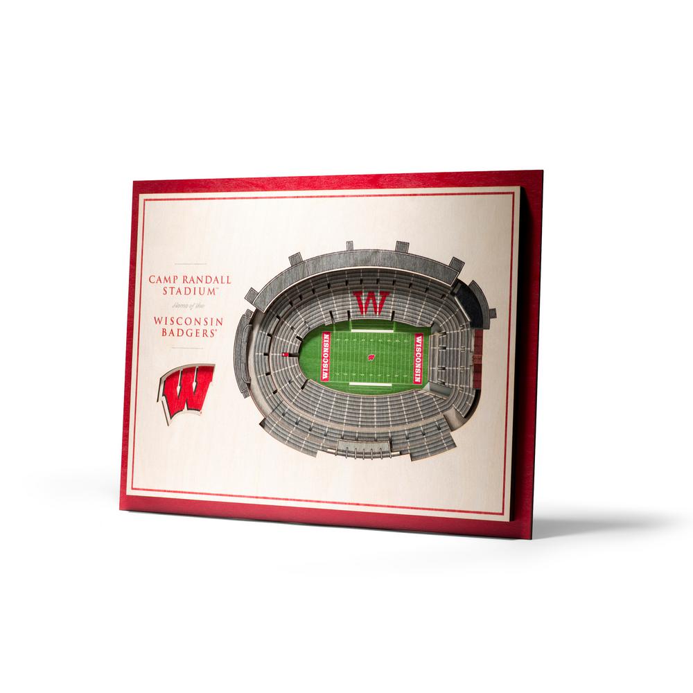 Youthefan Nfl Cincinnati Bengals 5 Layer Stadiumviews 3d Wooden