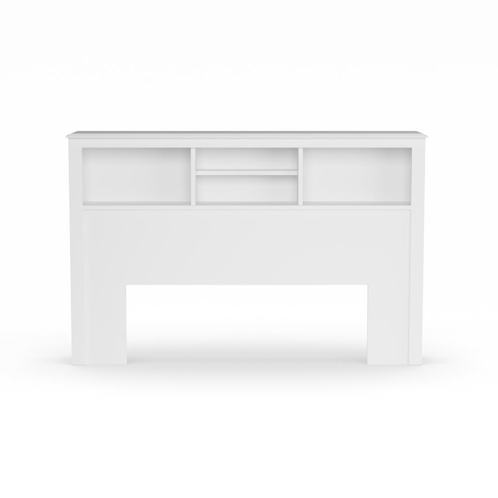 Prepac Monterey White Full Queen Headboard Wsh 6643 The Home Depot Prepac Monterey White Full Queen Headboard