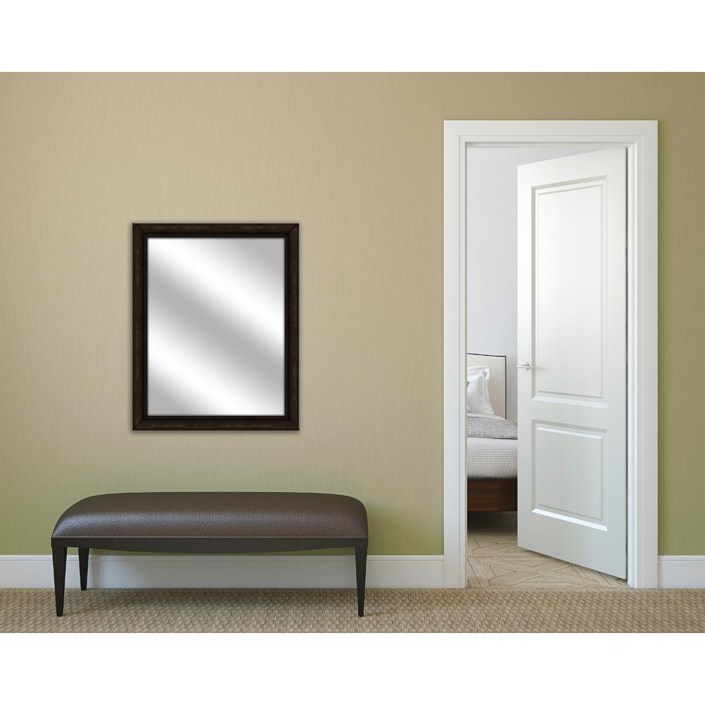 Melissa Van Hise 27 in. x 33 in. Framed Farmhouse Brown Large MirrorMIR2812228 The Home Depot