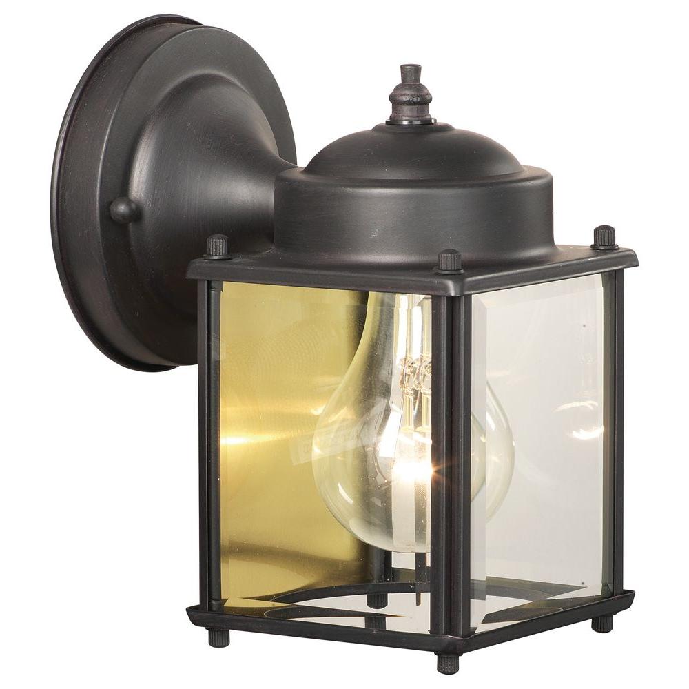 Thomas Lighting Park Avenue 1Light Painted Bronze Outdoor Wall Mount