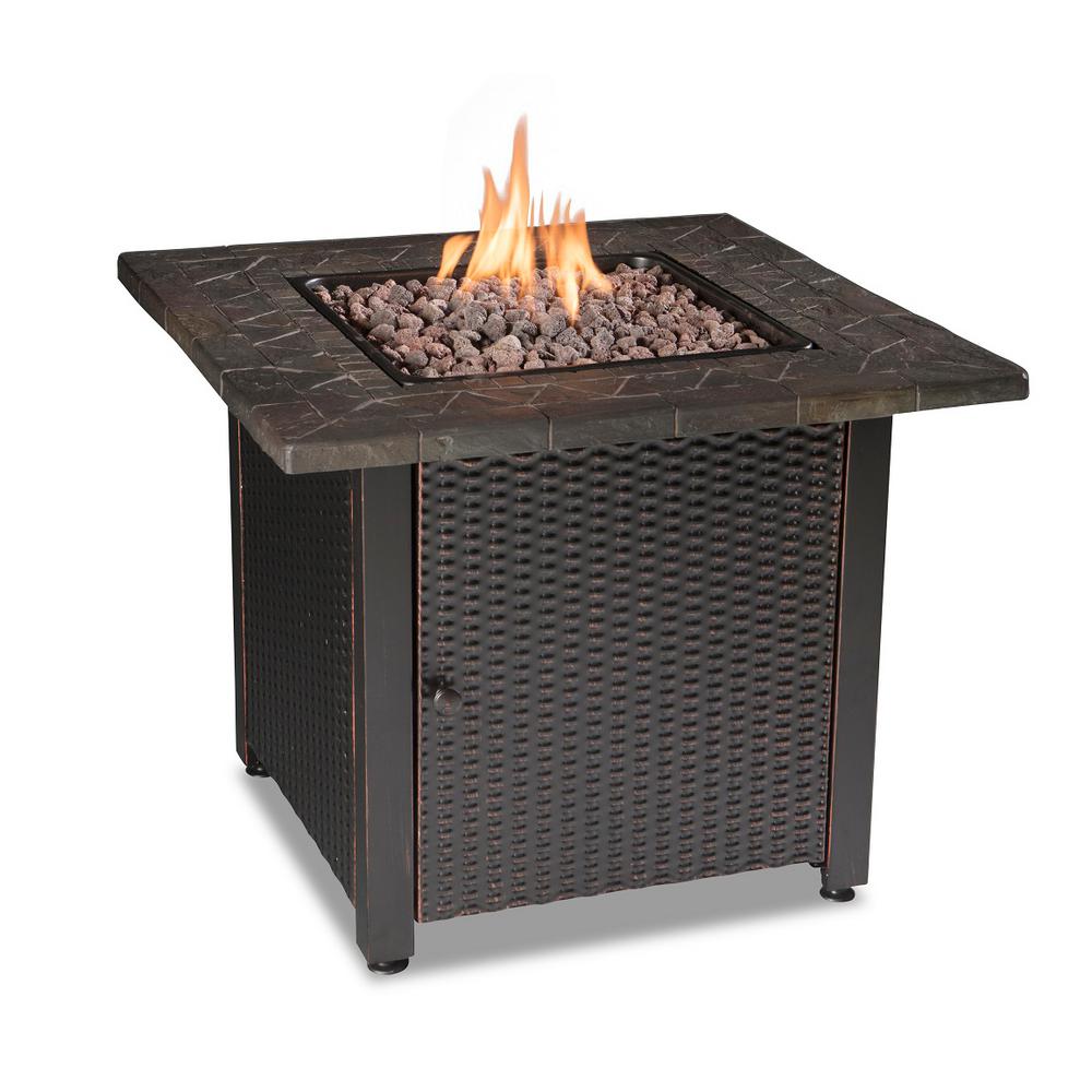 Propane Fire Pits Outdoor Heating The Home Depot