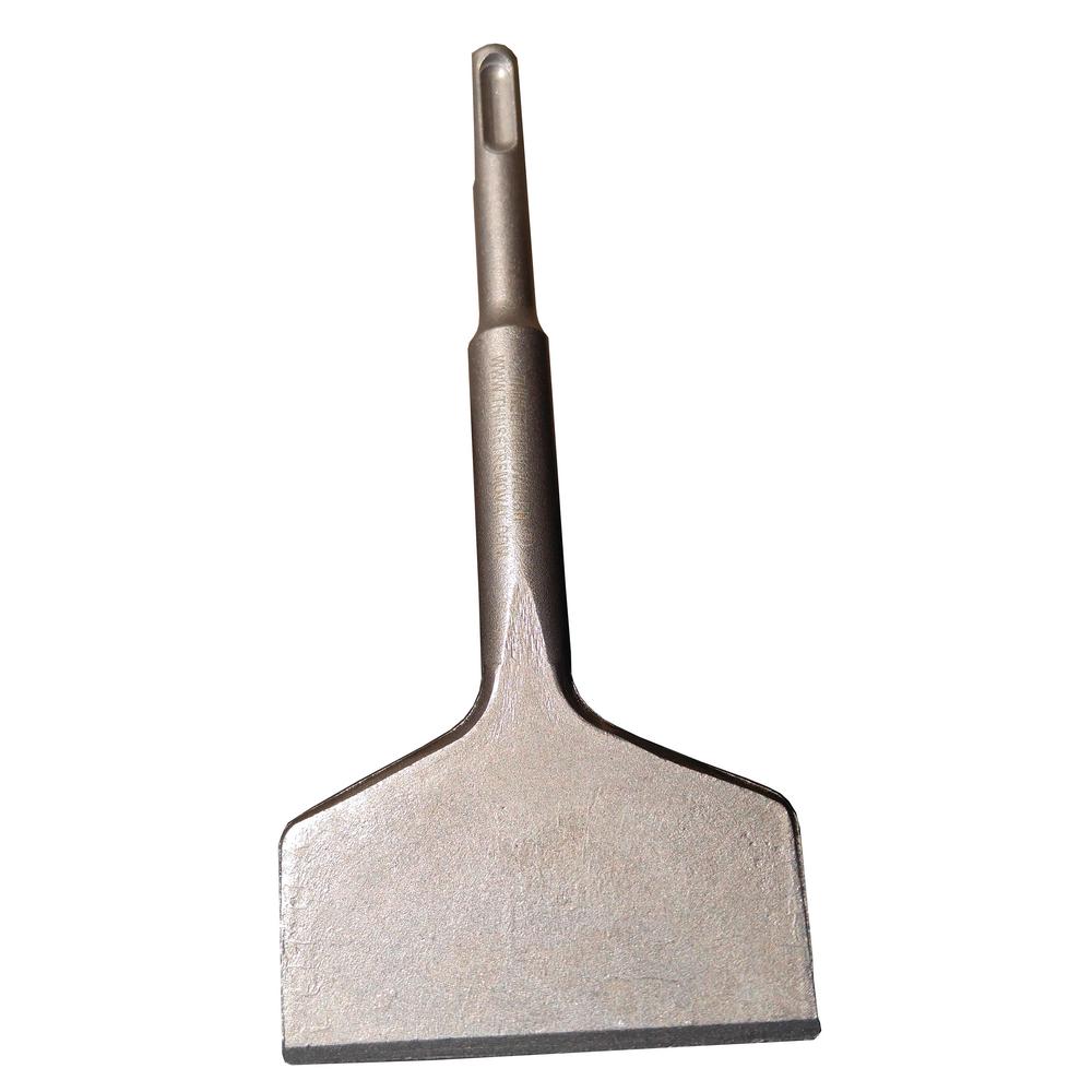 Tools & Equipment SPKLINE 41/2 Inch Wide Tile Thinset Scaling Chisel SDSMax Shank 4.5