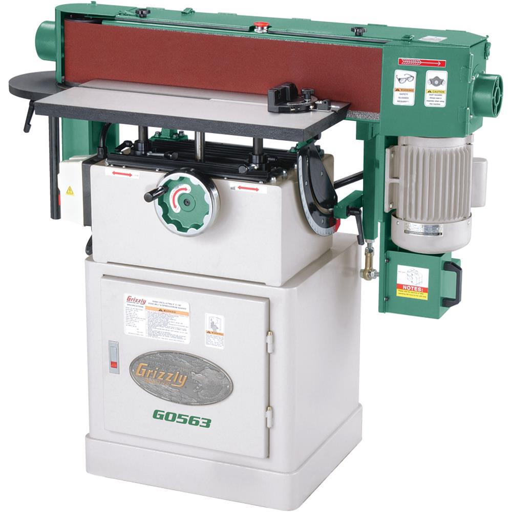 Grizzly Industrial 6 in. x 89 in. Oscillating Edge SanderG0563 The