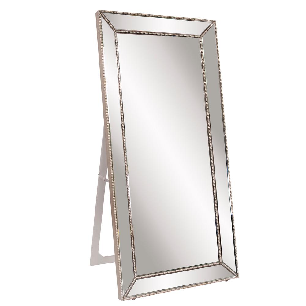 Titus Mirrored Standing Floor Mirror 99129 The Home Depot