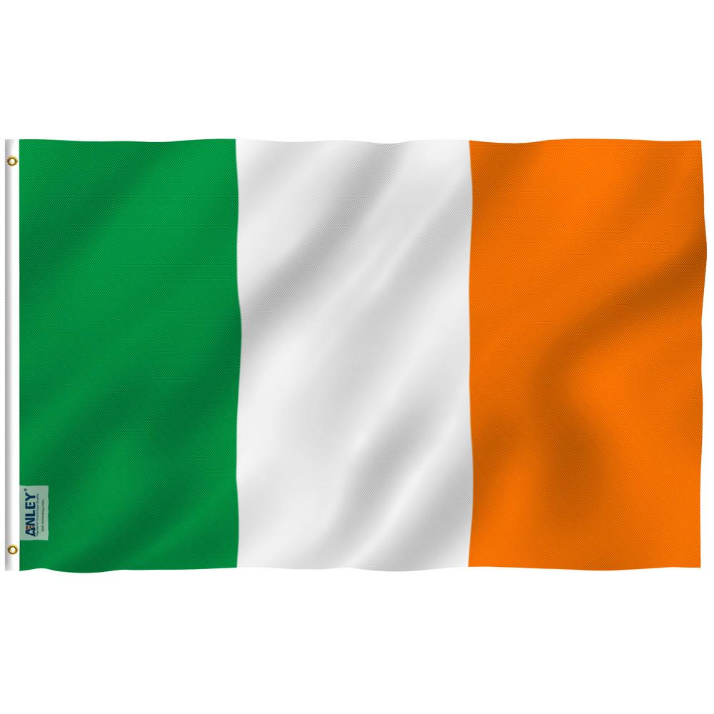 Anley Fly Breeze 3 Ft X 5 Ft Polyester Ireland Flag 2 Sided