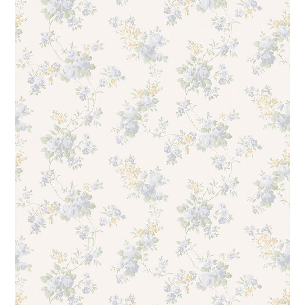 Brewster Kitchen and Bath Resource II Blue Mid-Scale Rose Trail