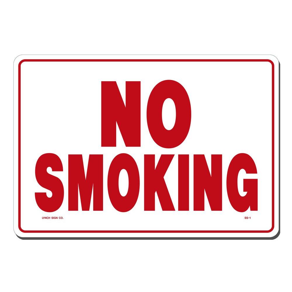 CGSignLab Classic Gold Window Cling 5-Pack 30x20 No Smoking