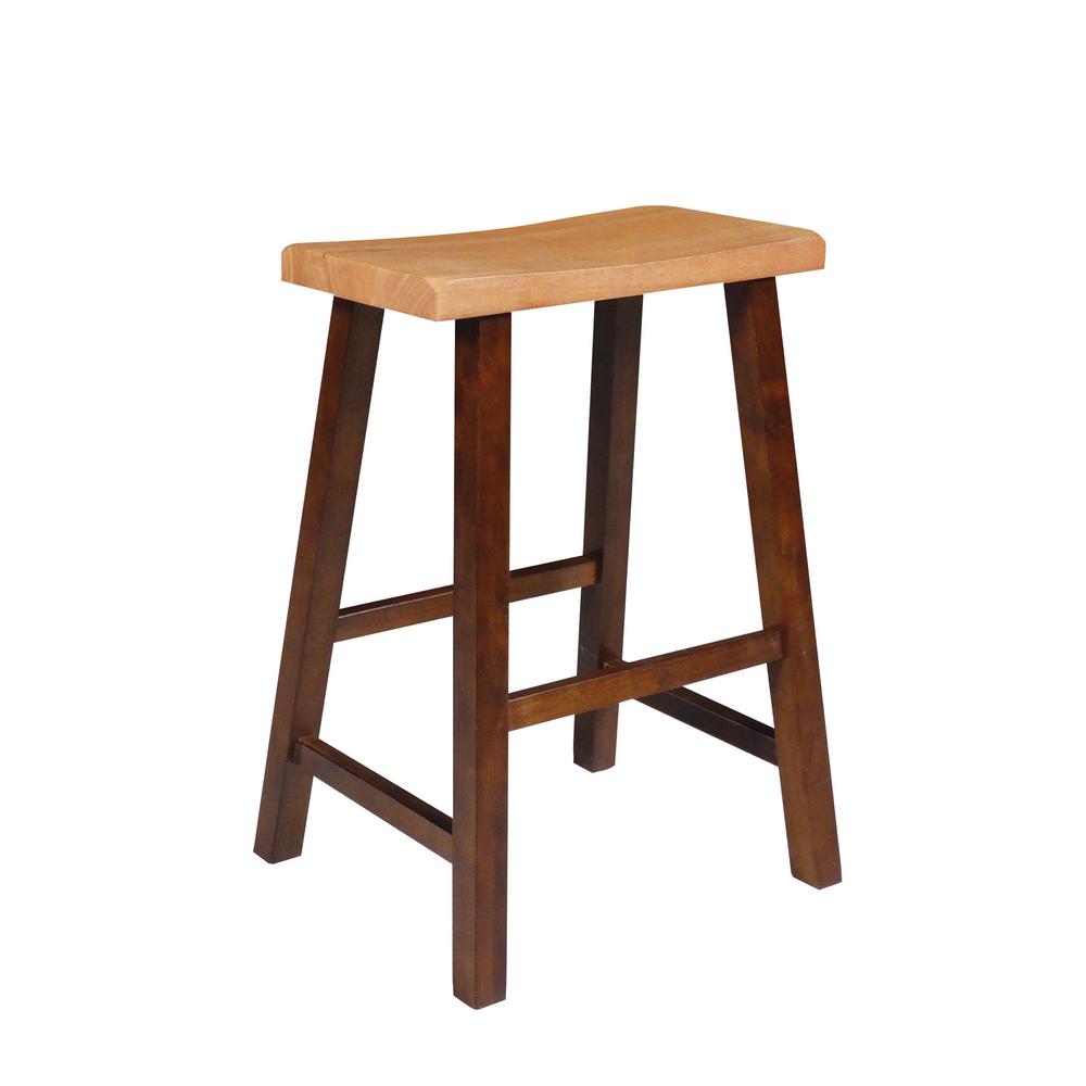 International Concepts 24 In Cinnamon And Espresso Bar Stool 1s58 Cinnamon And Espresso Bar Stool