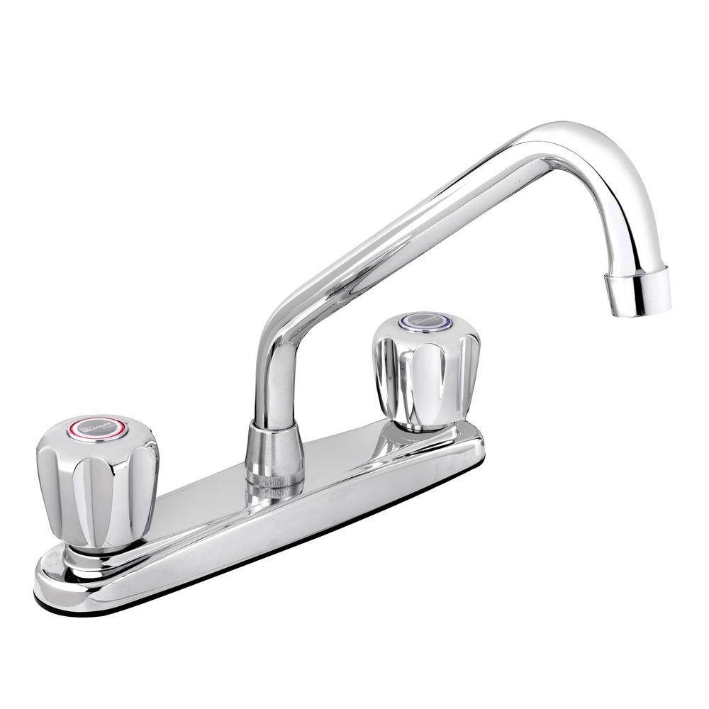 Keeney Belanger 2 Handle Standard Kitchen Faucet In Polished