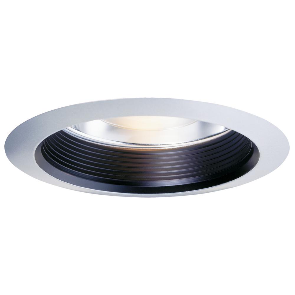 Halo 30 Series 6 In White Recessed Ceiling Light Fixture Trim Kit With Air E Black Baffle And Clear Reflector Halo 30 Series 6 In White Recessed Ceiling Light Fixture Trim Kit With Air E Black Baffle And Clear Reflector