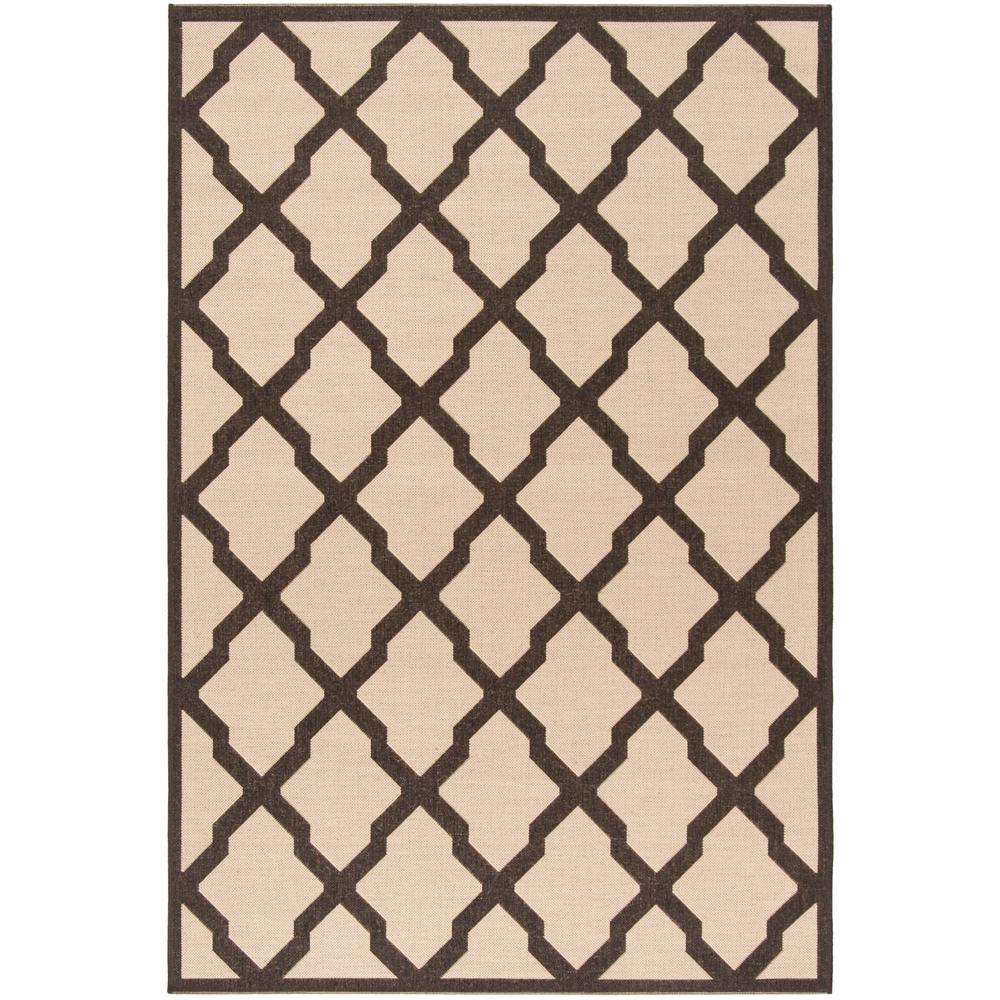 Safavieh Linden Cream/Brown 5 ft. 1 in. x 7 ft. 6 in. Area RugLND122U