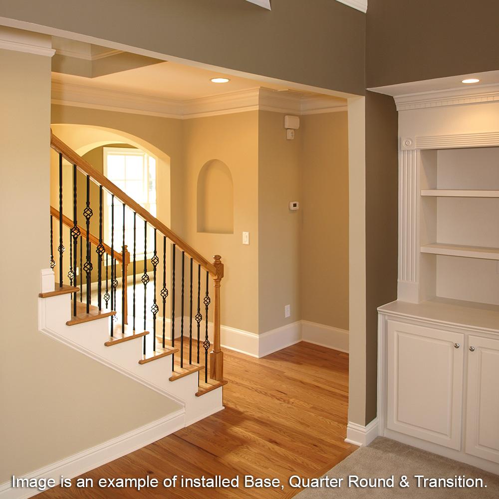 Zamma Trail Oak Georgia Clay 5 8 In Thick X 3 4 In Wide X 94 In Length Vinyl Quarter Round Molding 015143675 The Home Depot