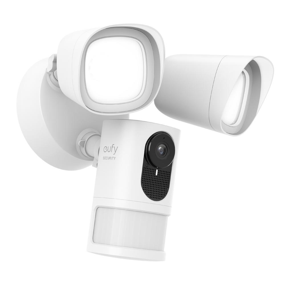 Eufy Security Flood Cam with Adjustable Dual Lightning