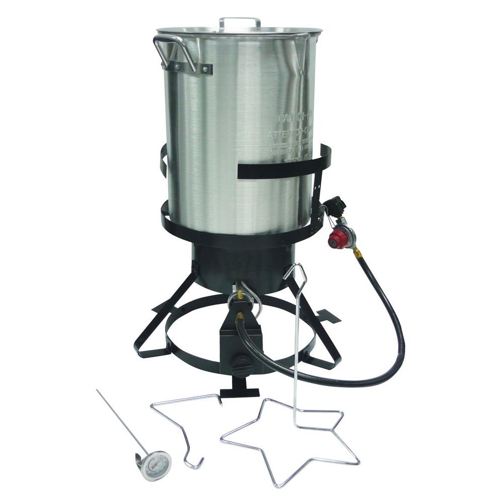 RiverGrille 30 qt. Turkey Fryer Package-TF2089904-RG - The Home Depot