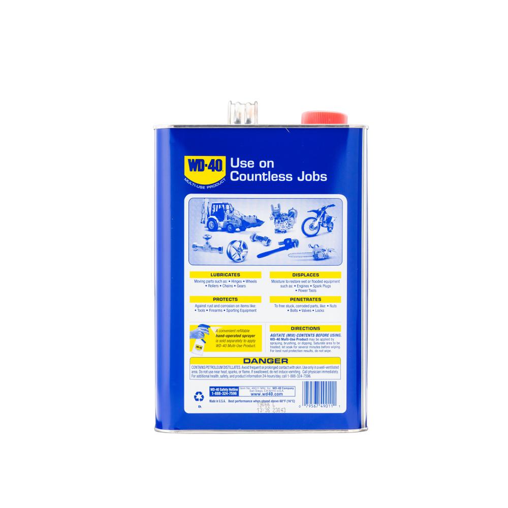 Wd 40 1 Gal Multi Purpose Lubricant The Home Depot