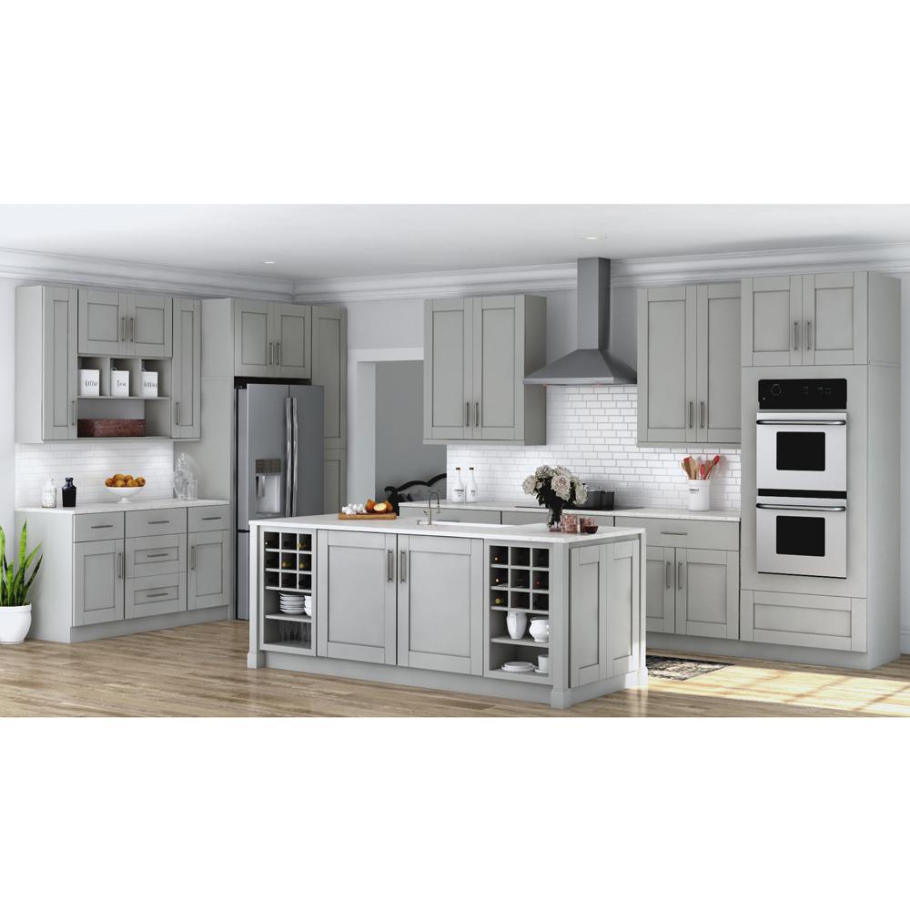 Hampton Bay 0 75x48x11 25 In Universal End Panel Dove Gray Universal End Panel In Dove Gray