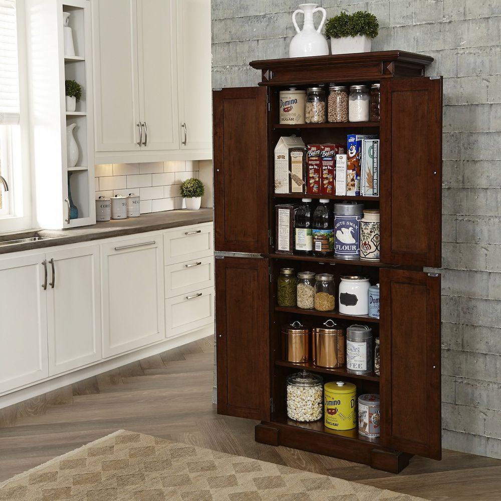 Home Styles Cherry Food Pantry 5005 69 The Depot 2 Home Styles Cherry Food Pantry
