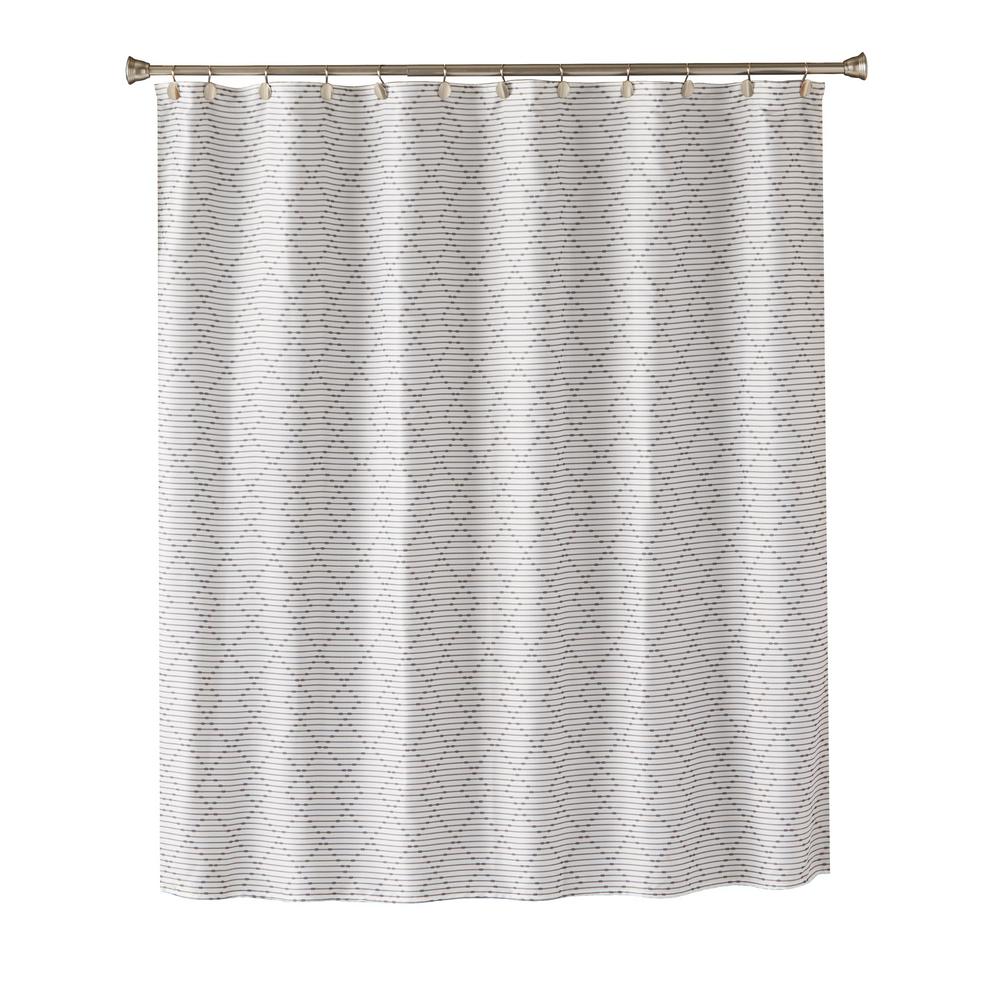 geo shower curtain