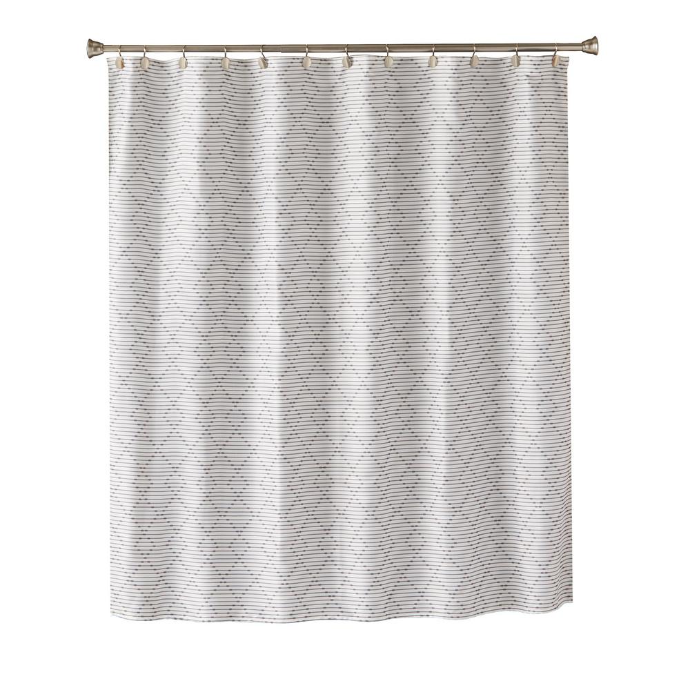 Farmhouse Dogs 72 In Black Shower Curtain U2177000200001 The
