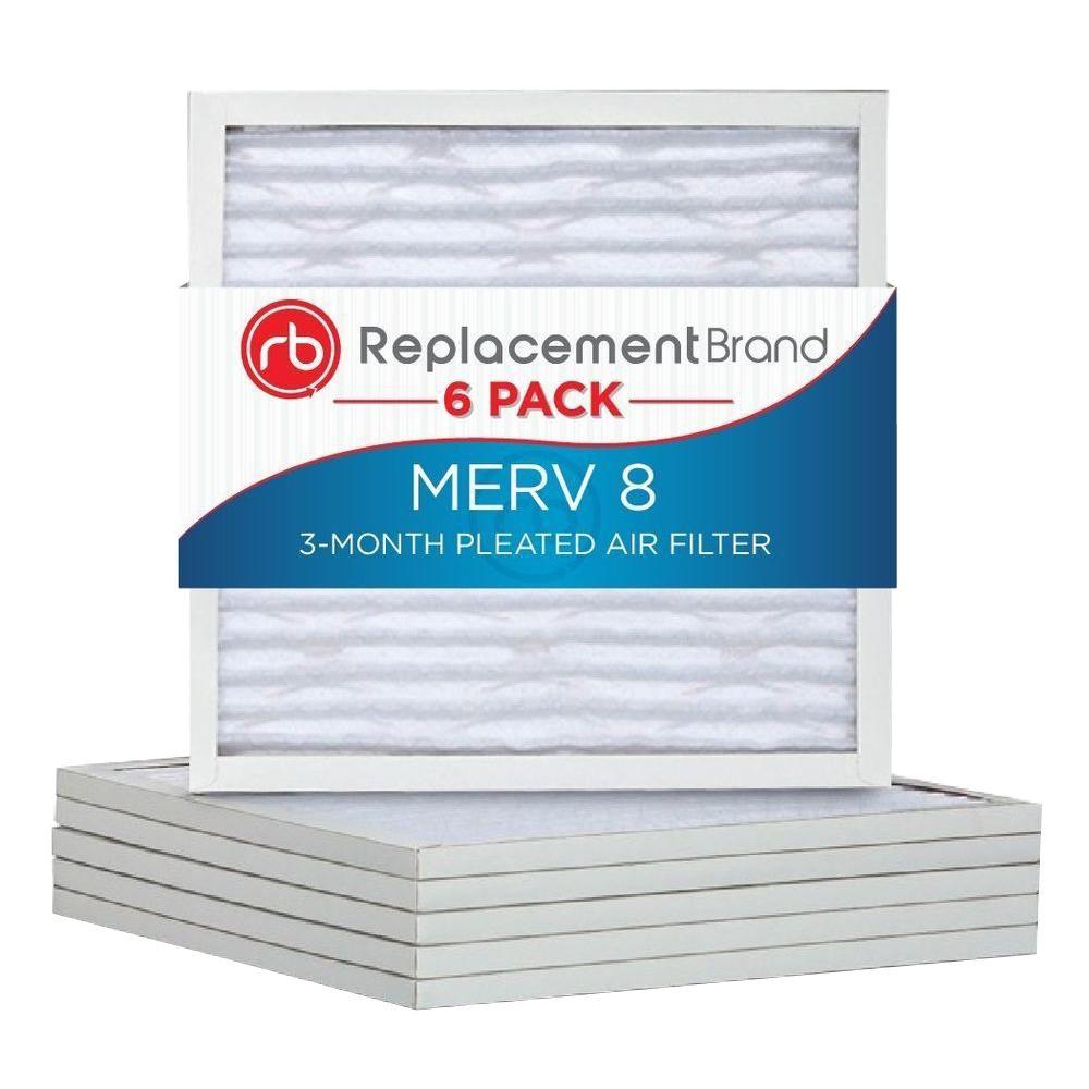 20 in. x 20 in. x 1 in. MERV 8 Air Purifier Replacement Filter (6Pack